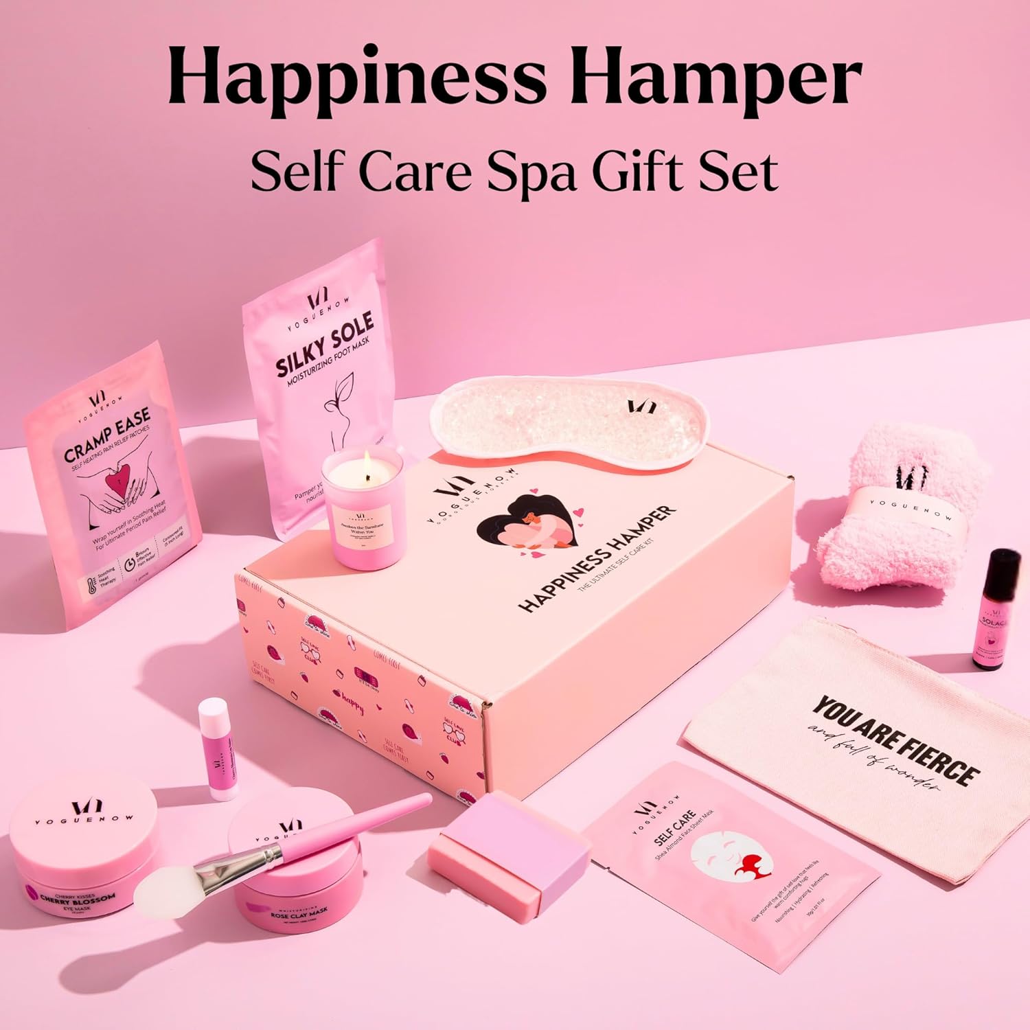 Spa Gifts for Women (Bundle of 3) - 2 x Premium Self Care Spa Kits + Clay Mask Set With Headband & Brush - Bath, Skin Care Sets & Self Care Items - Ultimate Pampering Skin Care Set - Birthday Gifts