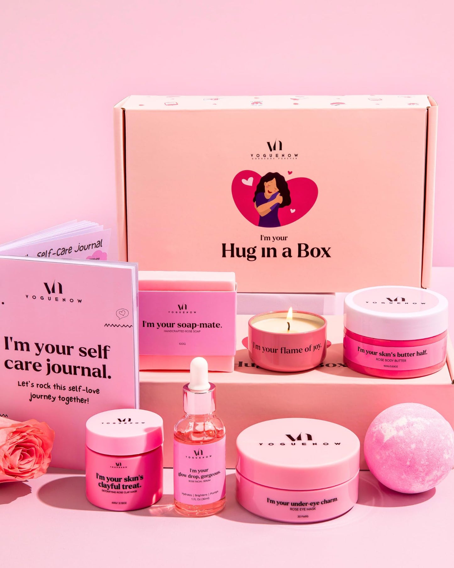 Spa Gifts for Women- Premium Self Care Spa Kit With Bath, Skin Care Sets & Self Care Items For Women - Ultimate Pampering Skin Care Set - Birthday Gifts - Spa Gift Baskets (Pack of 20)